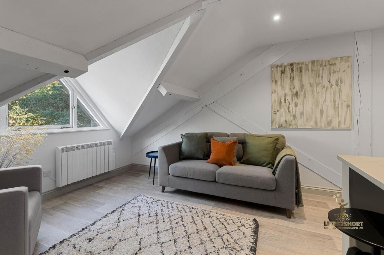 Luxe Courtyard Apartment For 4 Near Exeter City Centre Buitenkant foto